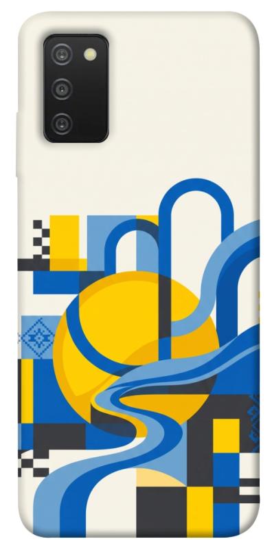 Чохол itsPrint Abstract mood для Samsung Galaxy A03s, love ukraine, купити оптом з доставкою