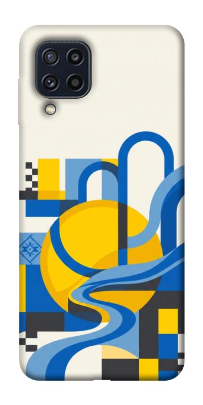 Чохол itsPrint Abstract mood для Samsung Galaxy M32, love ukraine, купити оптом з доставкою