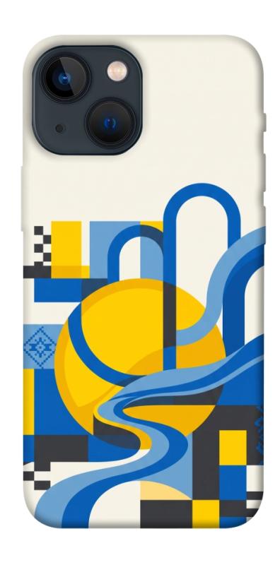 Чохол itsPrint Abstract mood для Apple iPhone 13 mini (5.4"), love ukraine, купити оптом з доставкою