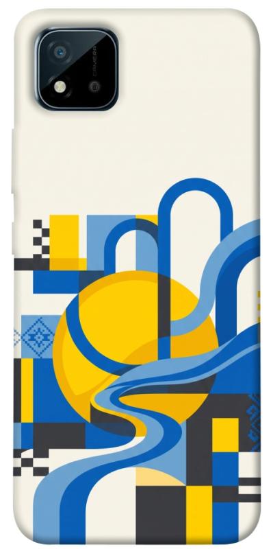 Чохол itsPrint Abstract mood для Realme C11 (2021), love ukraine, купити оптом з доставкою