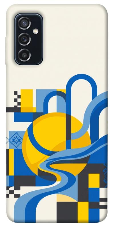 Чохол itsPrint Abstract mood для Samsung Galaxy M52, love ukraine, купити оптом з доставкою