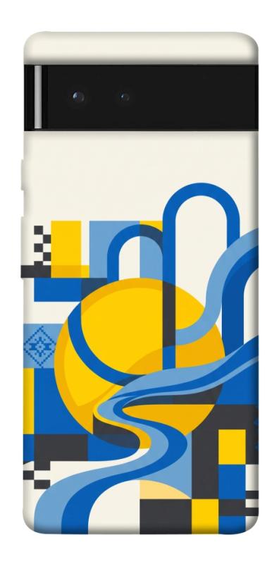 Чохол itsPrint Abstract mood для Google Pixel 6, love ukraine, купити оптом з доставкою