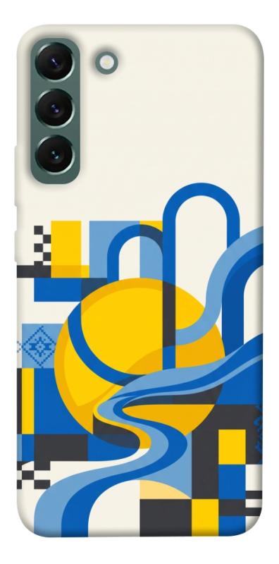 Чохол itsPrint Abstract mood для Samsung Galaxy S22+, love ukraine, купити оптом з доставкою