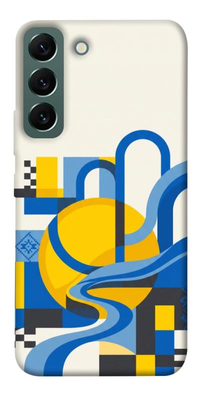 Чохол itsPrint Abstract mood для Samsung Galaxy S22, love ukraine, купити оптом з доставкою