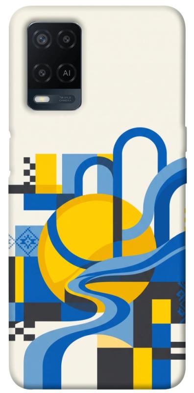 Чохол itsPrint Abstract mood для Oppo A16s / A16, love ukraine, купити оптом з доставкою