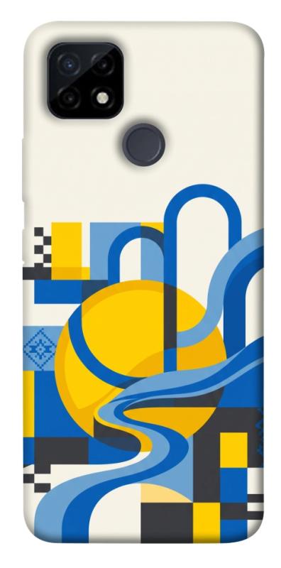 Чохол itsPrint Abstract mood для Realme C12, love ukraine, купити оптом з доставкою