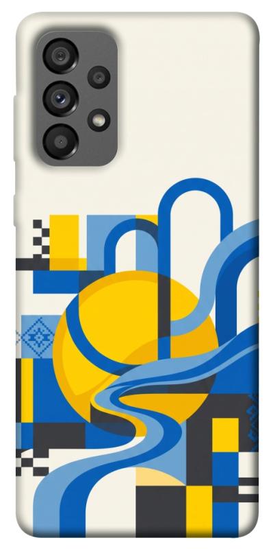 Чохол itsPrint Abstract mood для Samsung Galaxy A73 5G, love ukraine, купити оптом з доставкою