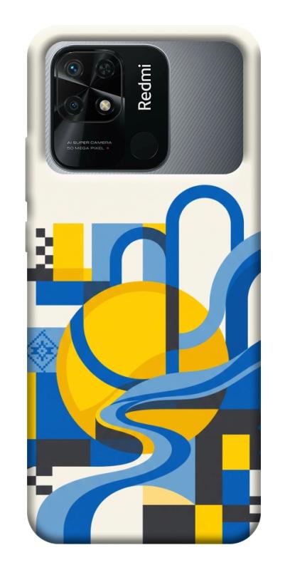 Чохол itsPrint Abstract mood для Xiaomi Redmi 10C, love ukraine, купити оптом з доставкою