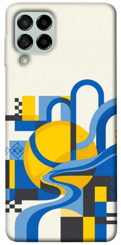 Чохол itsPrint Abstract mood для Samsung Galaxy M53 5G, love ukraine, купити оптом з доставкою