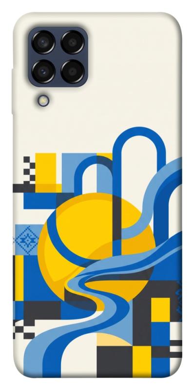 Чохол itsPrint Abstract mood для Samsung Galaxy M33 5G, love ukraine, купити оптом з доставкою