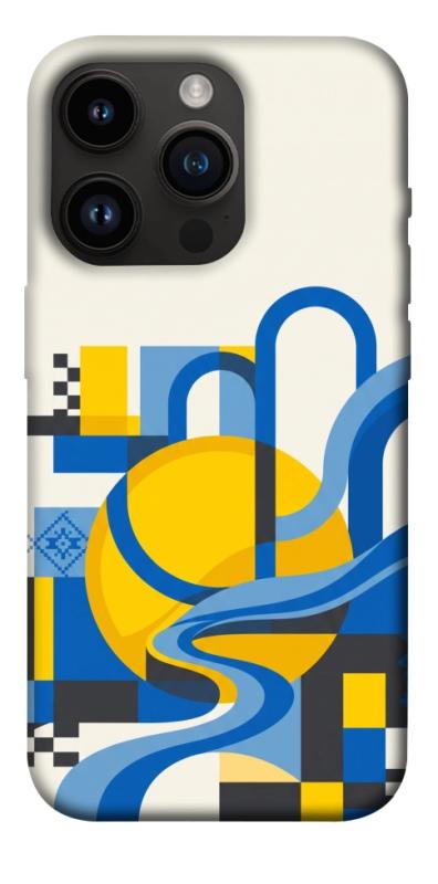 Чохол itsPrint Abstract mood для Apple iPhone 14 Pro (6.1"), love ukraine, купити оптом з доставкою
