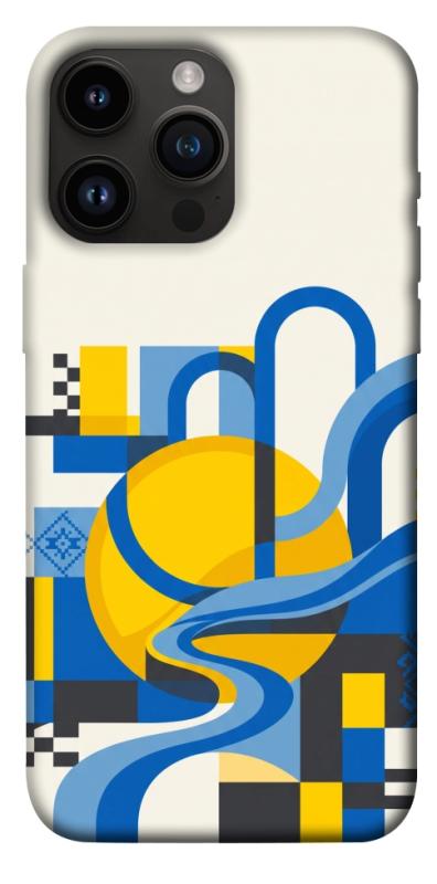 Чохол itsPrint Abstract mood для Apple iPhone 14 Pro Max (6.7"), love ukraine, купити оптом з доставкою