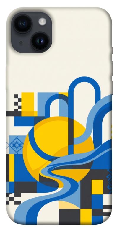Чохол itsPrint Abstract mood для Apple iPhone 14 Plus (6.7"), love ukraine, купити оптом з доставкою