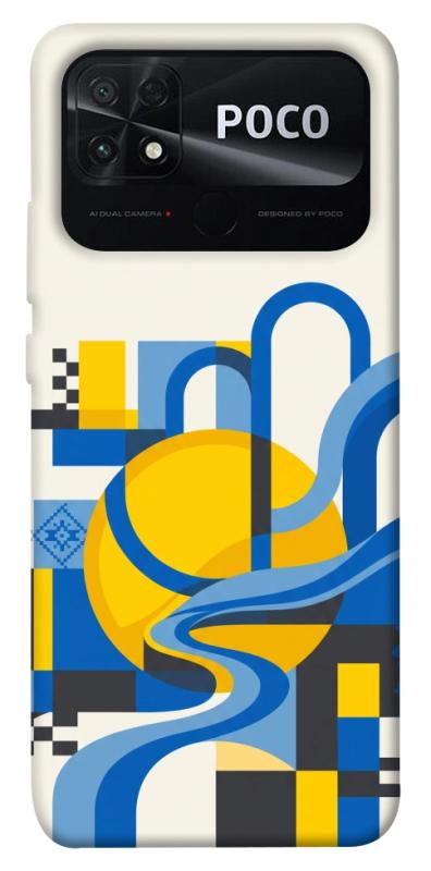 Чохол itsPrint Abstract mood для Xiaomi Poco C40, love ukraine, купити оптом з доставкою