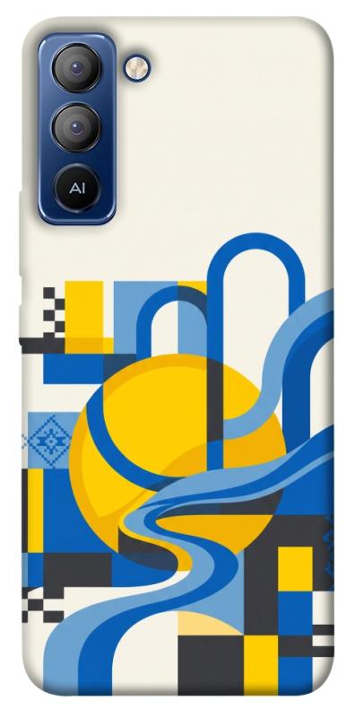 Чохол itsPrint Abstract mood для TECNO Pop 5 LTE, love ukraine, купити оптом з доставкою