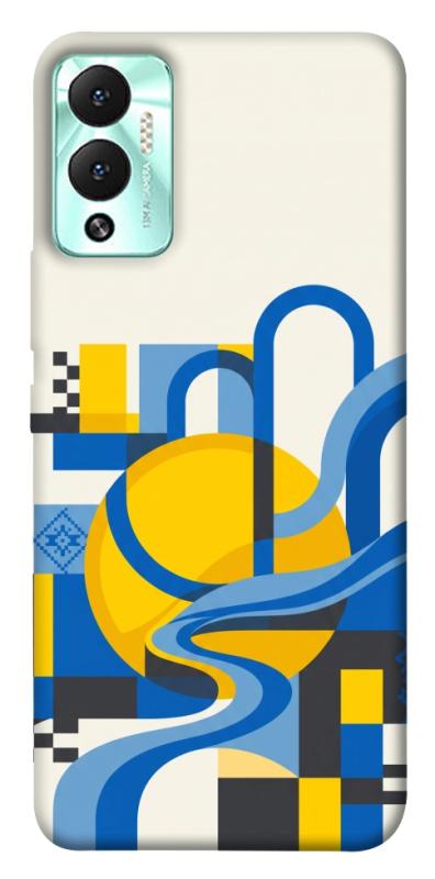 Чохол itsPrint Abstract mood для Infinix Hot 12 Play, love ukraine, купити оптом з доставкою