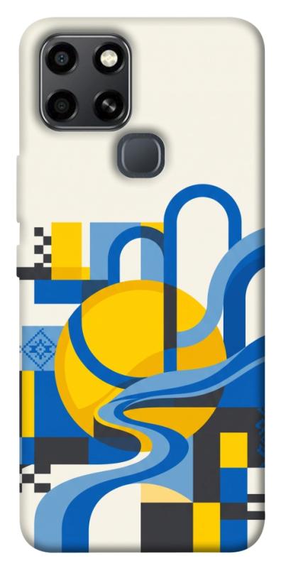 Чохол itsPrint Abstract mood для Infinix Smart 6, love ukraine, купити оптом з доставкою