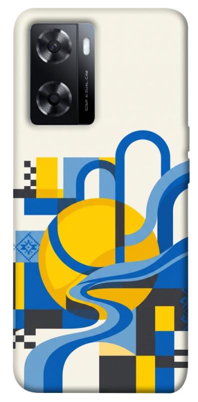 Чохол itsPrint Abstract mood для Oppo A57s, love ukraine, купити оптом з доставкою