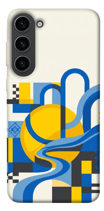 Чохол itsPrint Abstract mood для Samsung Galaxy S23, love ukraine, купити оптом з доставкою