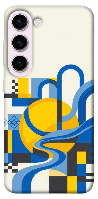 Чохол itsPrint Abstract mood для Samsung Galaxy S23+, love ukraine, купити оптом з доставкою