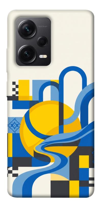 Чохол itsPrint Abstract mood для Xiaomi Redmi Note 12 Pro+ 5G, love ukraine, купити оптом з доставкою