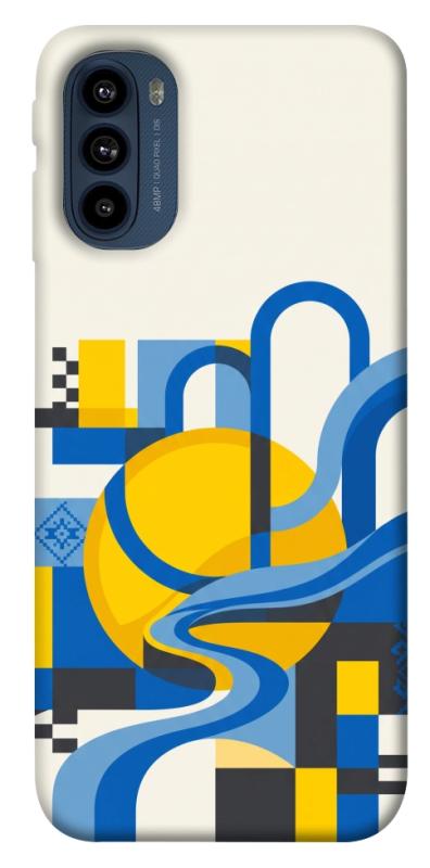 Чохол itsPrint Abstract mood для Motorola Moto G41, love ukraine, купити оптом з доставкою
