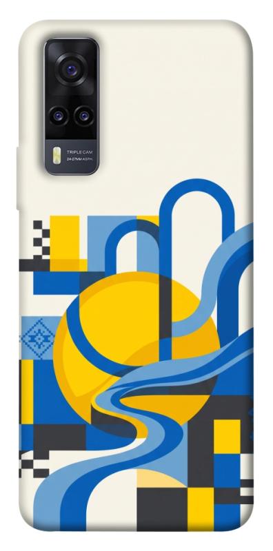 Чохол itsPrint Abstract mood для Vivo Y31, love ukraine, купити оптом з доставкою
