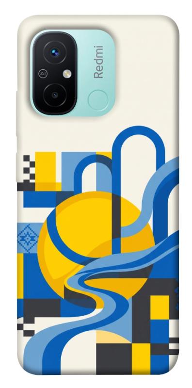 Чохол itsPrint Abstract mood для Xiaomi Redmi 12C, love ukraine, купити оптом з доставкою