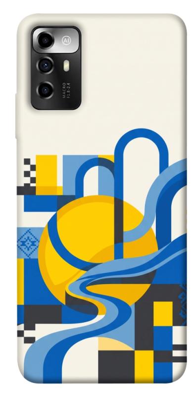 Чохол itsPrint Abstract mood для ZTE Blade V40 Vita, love ukraine, купити оптом з доставкою