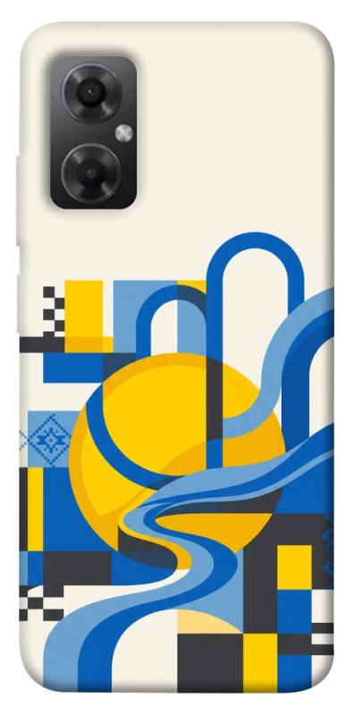 Чохол itsPrint Abstract mood для Xiaomi Redmi Note 11R, love ukraine, купити оптом з доставкою