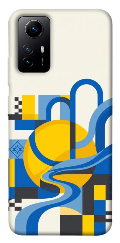 Чохол itsPrint Abstract mood для Xiaomi Redmi Note 12S, love ukraine, купити оптом з доставкою