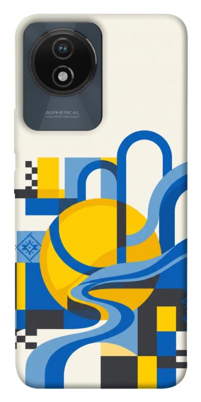 Чохол itsPrint Abstract mood для Vivo Y02, love ukraine, купити оптом з доставкою