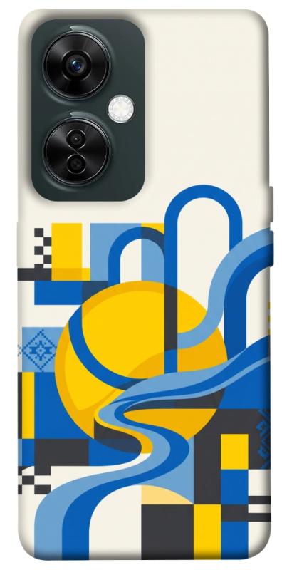 Чохол itsPrint Abstract mood для OnePlus Nord CE 3 Lite, love ukraine, купити оптом з доставкою