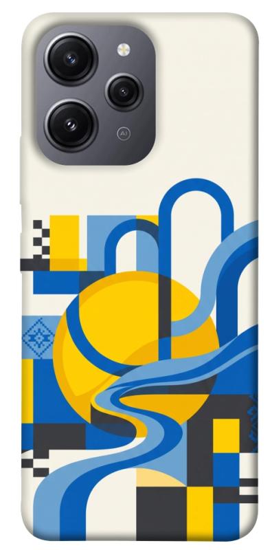 Чохол itsPrint Abstract mood для Xiaomi Redmi 12, love ukraine, купити оптом з доставкою