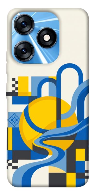 Чохол itsPrint Abstract mood для TECNO Spark 10 Pro, love ukraine, купити оптом з доставкою