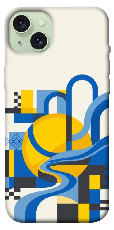 Чохол itsPrint Abstract mood для Apple iPhone 15 Plus (6.7"), love ukraine, купити оптом з доставкою