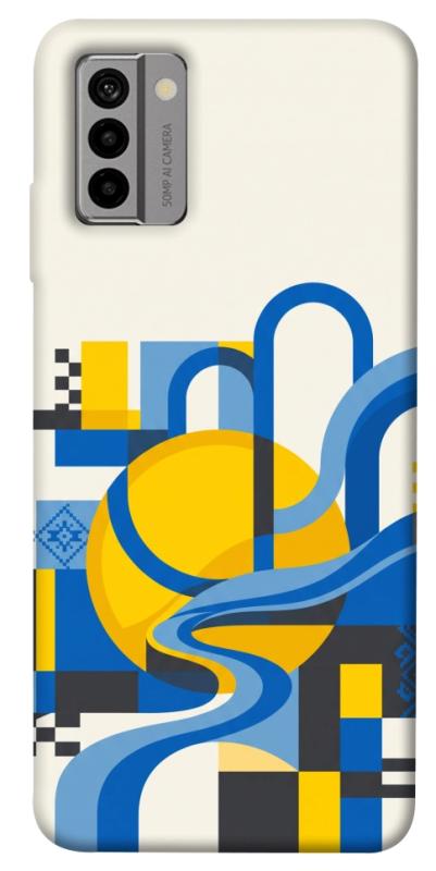 Чохол itsPrint Abstract mood для Nokia G22, love ukraine, купити оптом з доставкою