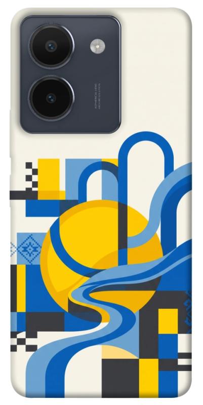 Чохол itsPrint Abstract mood для Vivo Y36, love ukraine, купити оптом з доставкою