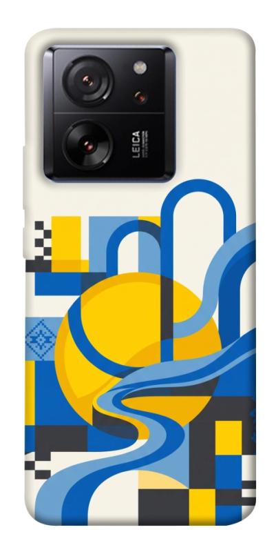 Чохол itsPrint Abstract mood для Xiaomi 13T, love ukraine, купити оптом з доставкою