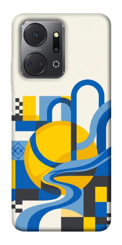 Чохол itsPrint Abstract mood для Huawei Honor X7a, love ukraine, купити оптом з доставкою