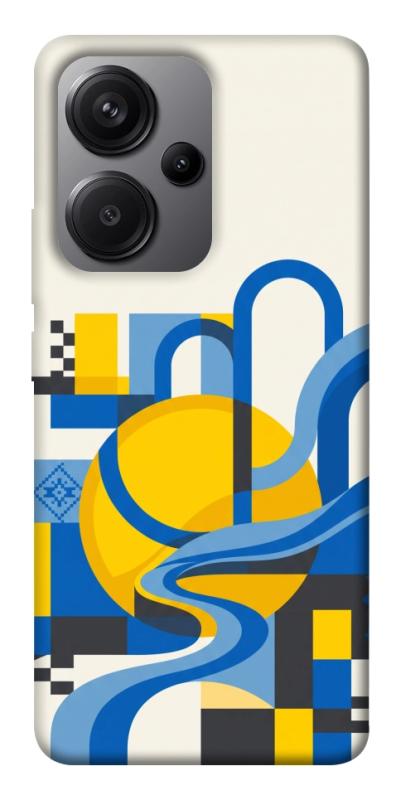 Чохол itsPrint Abstract mood для Xiaomi Redmi Note 13 Pro+, love ukraine, купити оптом з доставкою