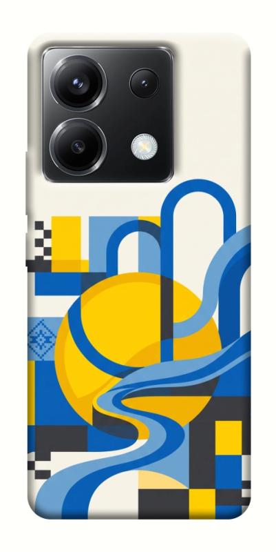 Чохол itsPrint Abstract mood для Xiaomi Poco X6, love ukraine, купити оптом з доставкою