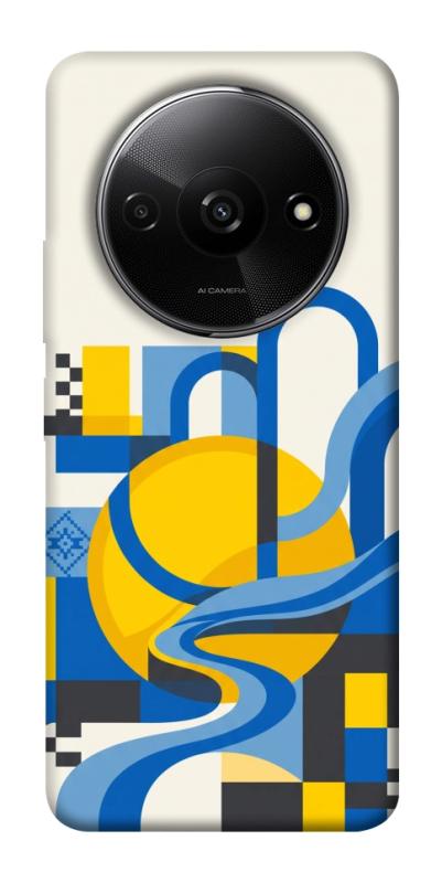Чохол itsPrint Abstract mood для Xiaomi Redmi A3, love ukraine, купити оптом з доставкою