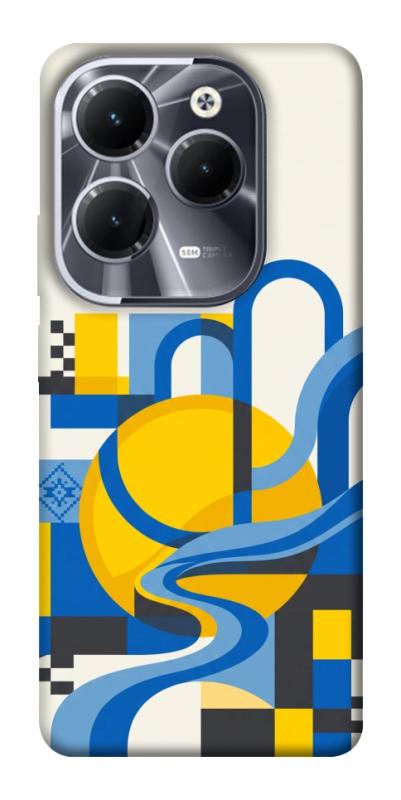 Чохол itsPrint Abstract mood для Infinix Hot 40, love ukraine, купити оптом з доставкою