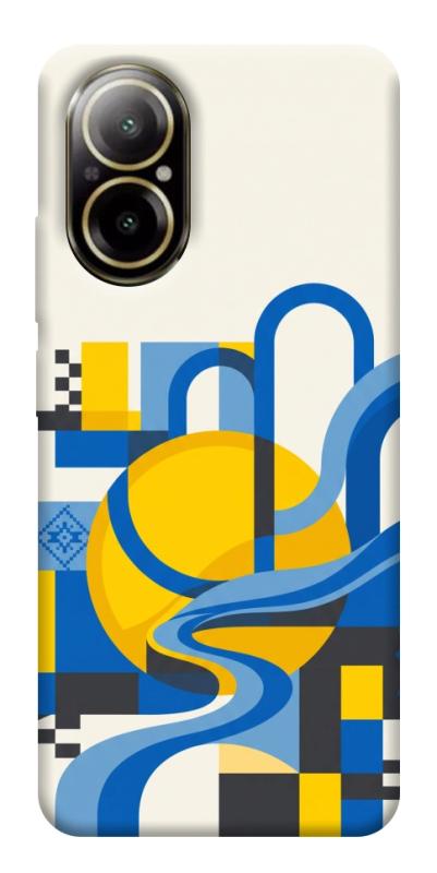 Чохол itsPrint Abstract mood для Realme C67 4G, love ukraine, купити оптом з доставкою