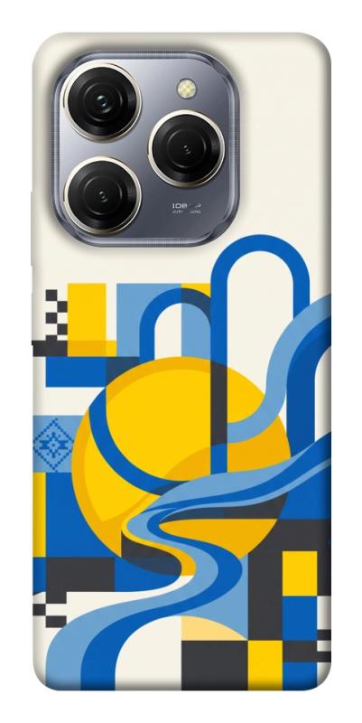 Чохол itsPrint Abstract mood для TECNO Spark 20 Pro, love ukraine, купити оптом з доставкою