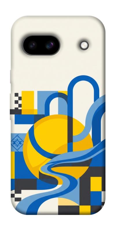 Чохол itsPrint Abstract mood для Google Pixel 8a, love ukraine, купити оптом з доставкою