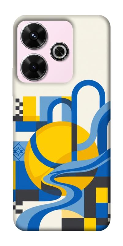 Чохол itsPrint Abstract mood для Xiaomi Redmi 13 4G / Poco M6 4G, love ukraine, купити оптом з доставкою