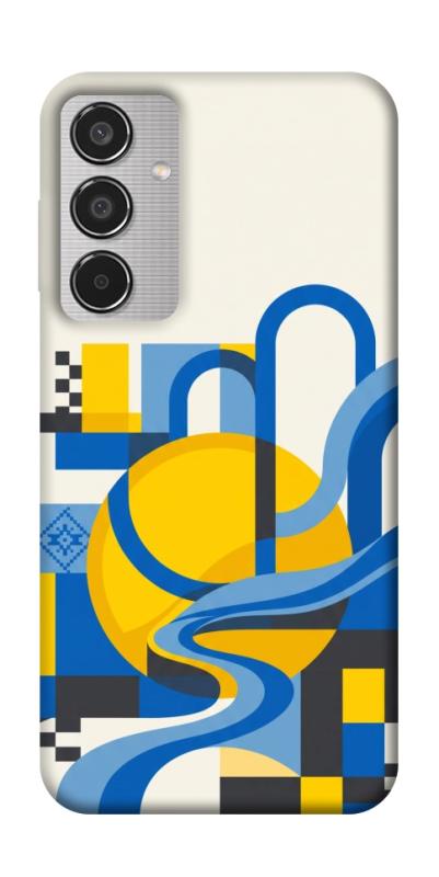 Чохол itsPrint Abstract mood для Samsung Galaxy M35 5G, love ukraine, купити оптом з доставкою