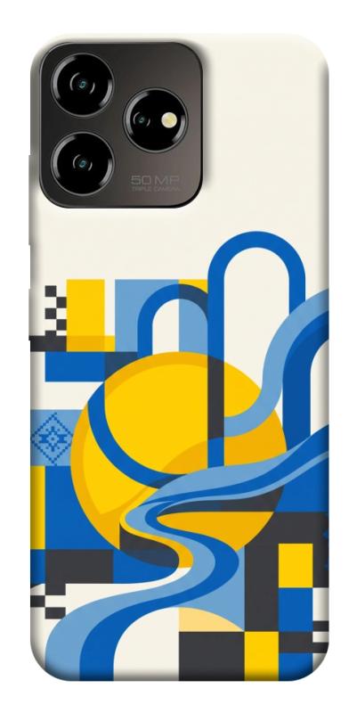 Чохол itsPrint Abstract mood для ZTE Blade V50 Desing 4G, love ukraine, купити оптом з доставкою